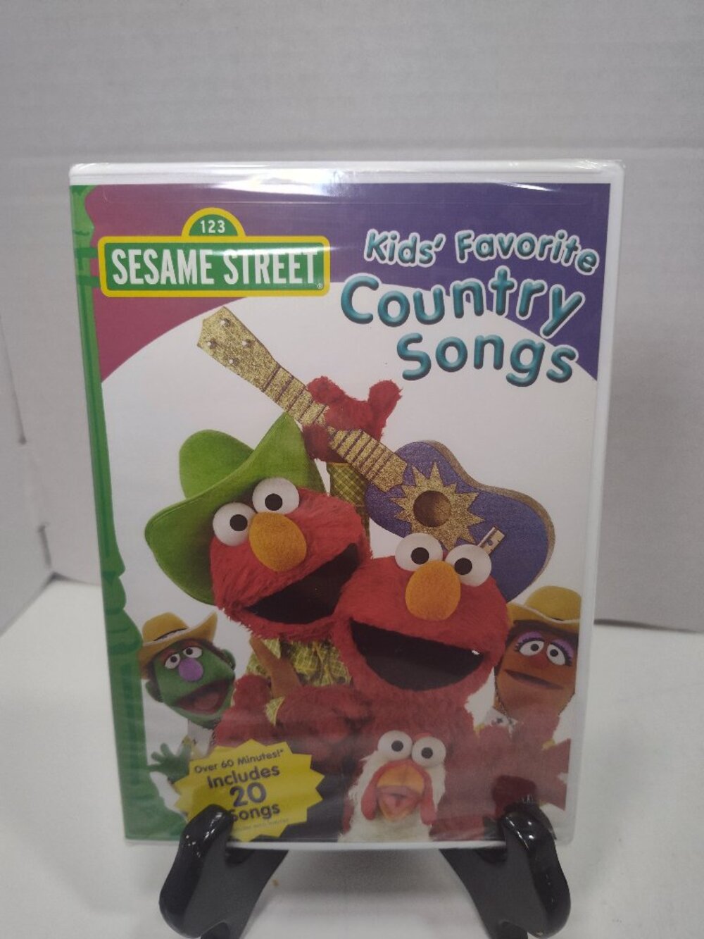 Sesame Street Kids' Favorite Country Songs DVD 2007 NEW SEALED Elmo 20 Songs OOP
